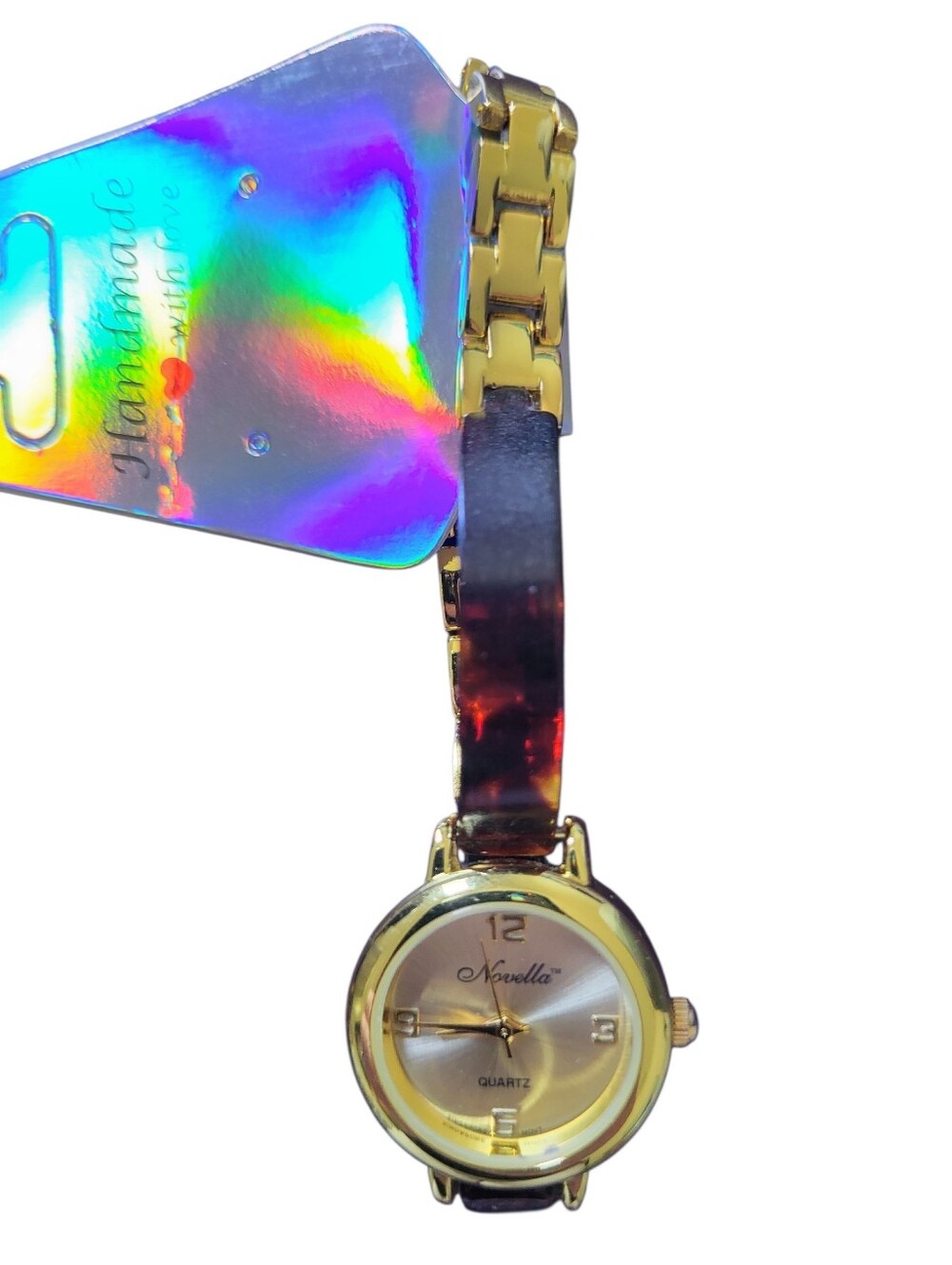 Novella Gold-Tone Quartz Watch